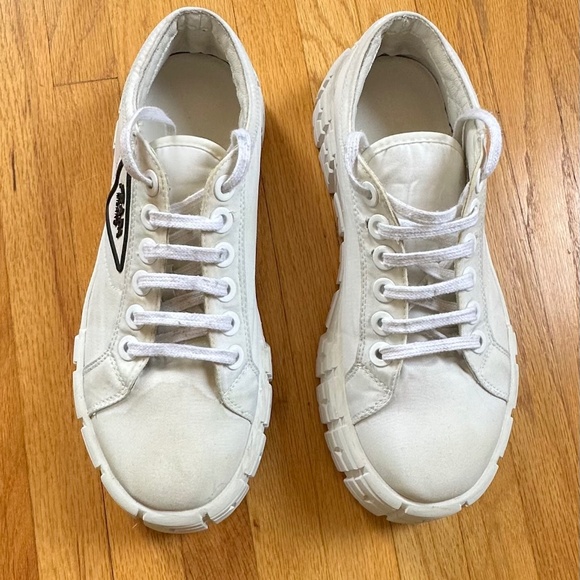 Prada White Sneakers - Picture 1 of 9